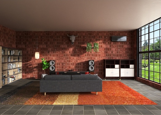 “Bricks room 🧱” Design Rendering