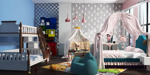 Simple kids bedroom 🎉🎁🎉