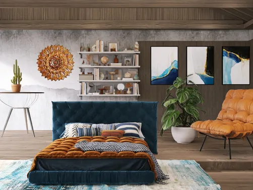 Copper & Blue 