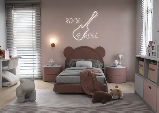 # Children's room design Визуализация дизайна