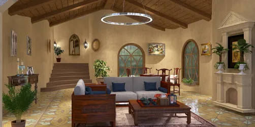 Rustic room