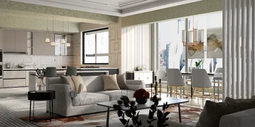 Open concept living 