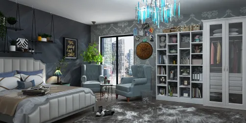 the farmer girl In the city room