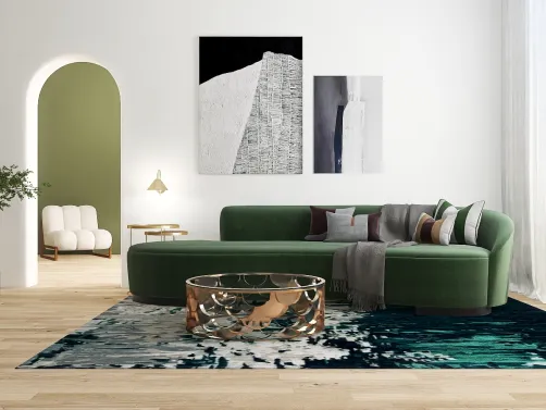 Sala de estar moderna