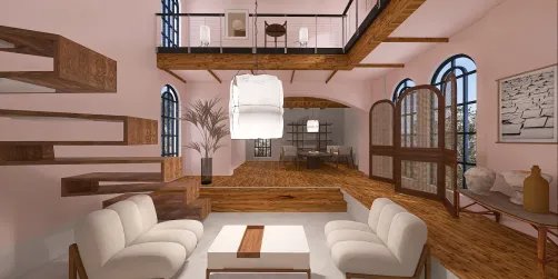 Japandi living room.🪵