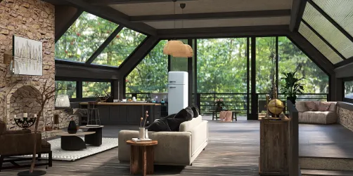 Cozy forest retreat