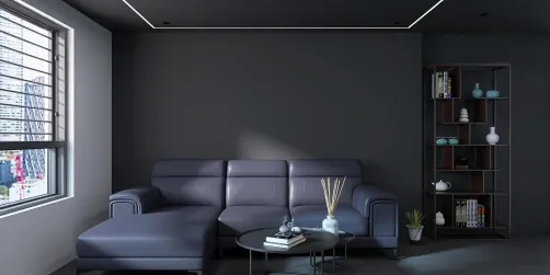 Sala de estar moderna 