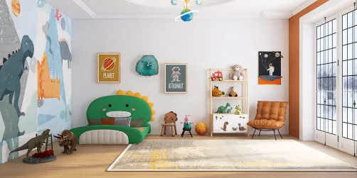 Um mundo com dinossauros 