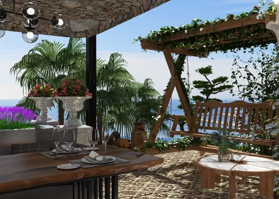 # Rifugio di Lusso Renderização de Design