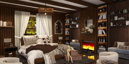  Rustic Cabin Retreat