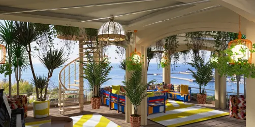 rooftop resort