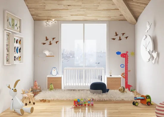 Baby room 🤙🏽 Design Rendering