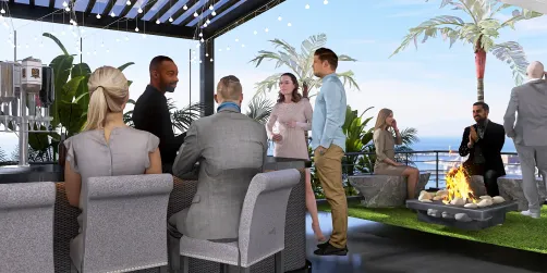 Rooftop bar