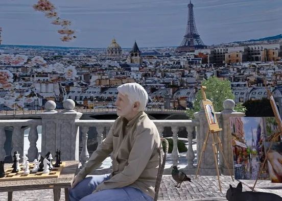 # Parisian charm 🧑‍🎨 Renderização de Design