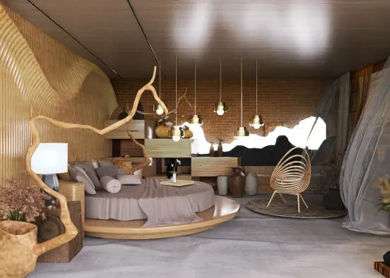 # large bedroom 🫣😁 Renderização de Design