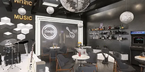 Rock n Roll Music Bar