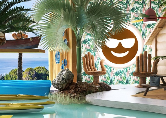 Vacation in paradise  Design Rendering