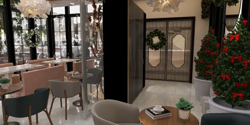 new year cafe design 