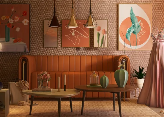 # Design Details of a Chic Space Renderização de Design