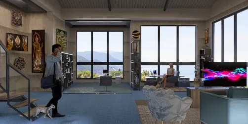 2nd floor office 