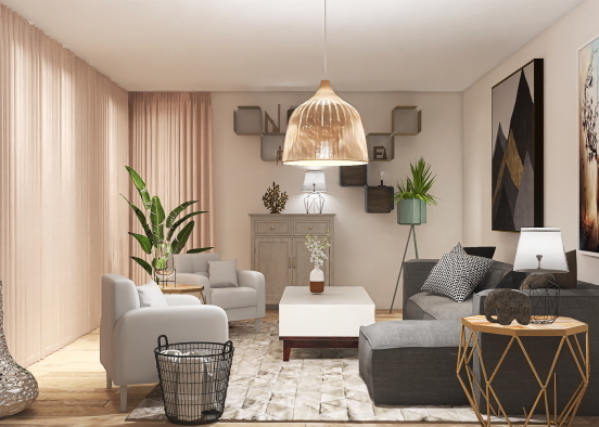 Livingroom 🌸🌸🌸 Design Rendering