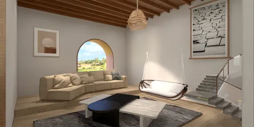Liviing room Japandi