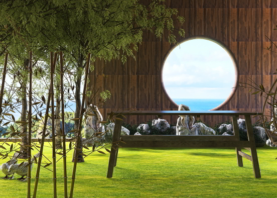 Garden Design Rendering