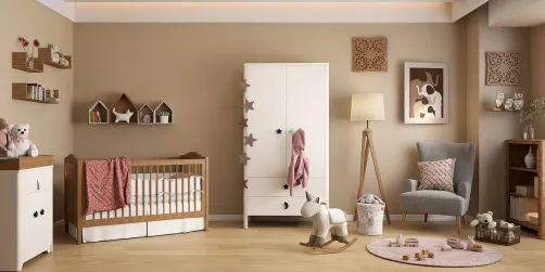 Baby girls nursery 🩷🤎