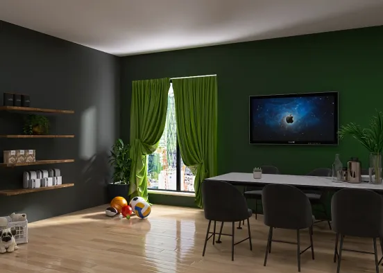GREEN ROOM Design Rendering