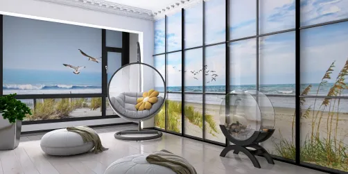 Modern beachcabin 