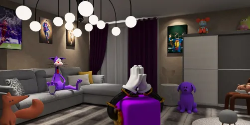 Fans. ◽ Вболівальники.