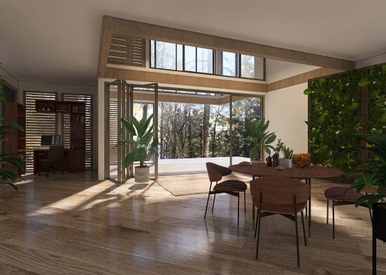 Office/Dining Room(thanks to Habanna Puig Design Rendering