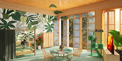 Tropical Bedroom 