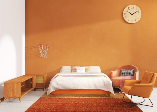 The Orange Room Design Rendering