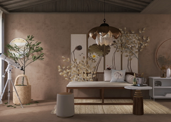 Classy living room ☕️🥂 Design Rendering