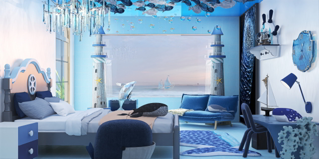 Boy’s Aquatic Room