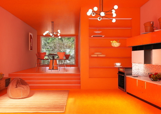 Orange Design Rendering
