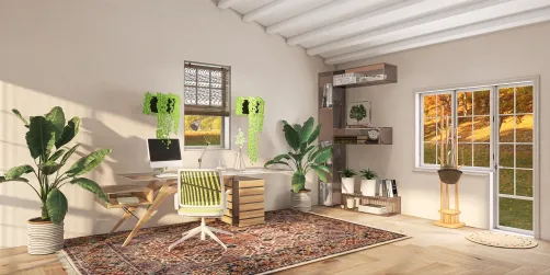 cozy home office