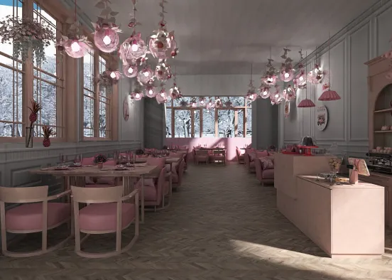 # Valentines fika Renderização de Design