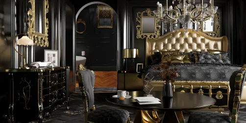 "Opulent Noir Suite" Design #6