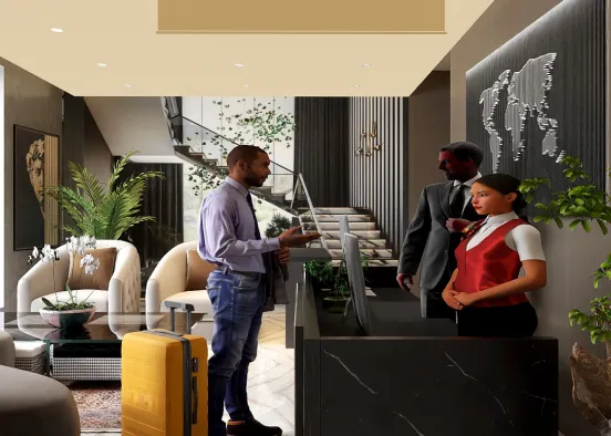 # Concierge  Renderização de Design