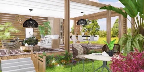 Scandinavian Outdoor Living 🌿