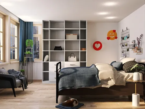 bedroom with sun view.