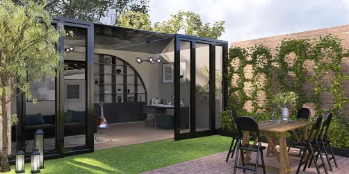 Los Angeles garden studio 