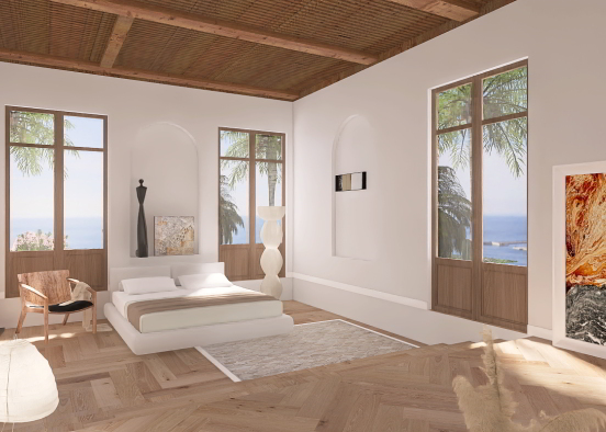 Italian bedroom 🍂🇮🇹🌅 Design Rendering