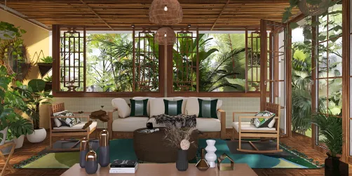 tropical lounge