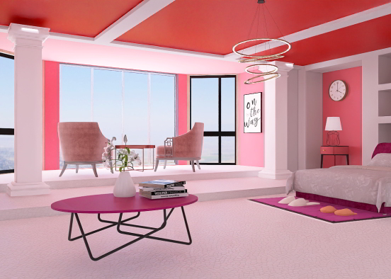 Barbie and Ken’s Room Design Rendering