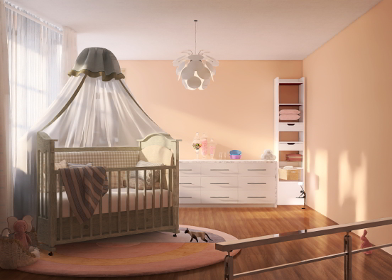 baby's bedroom 🎀 Design Rendering