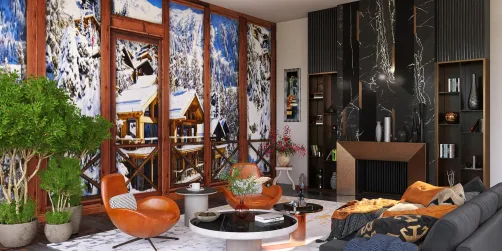 ski cabin 