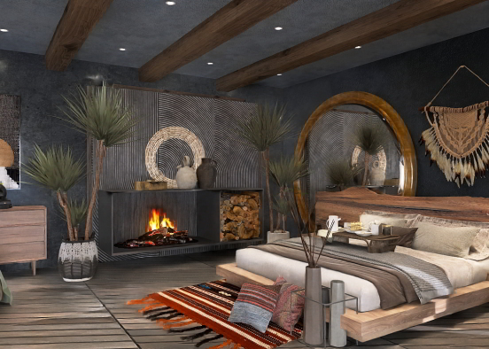 -Rich Wabi-Sabi- Design Rendering